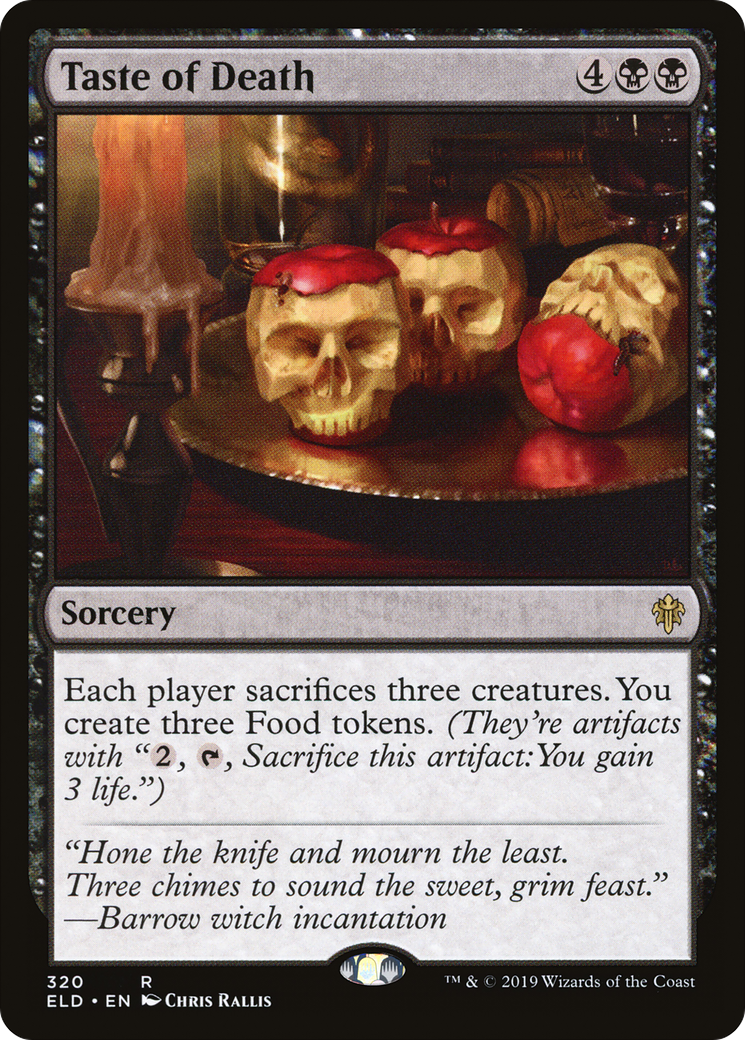 Taste of Death (ELD-320) [Throne of Eldraine]