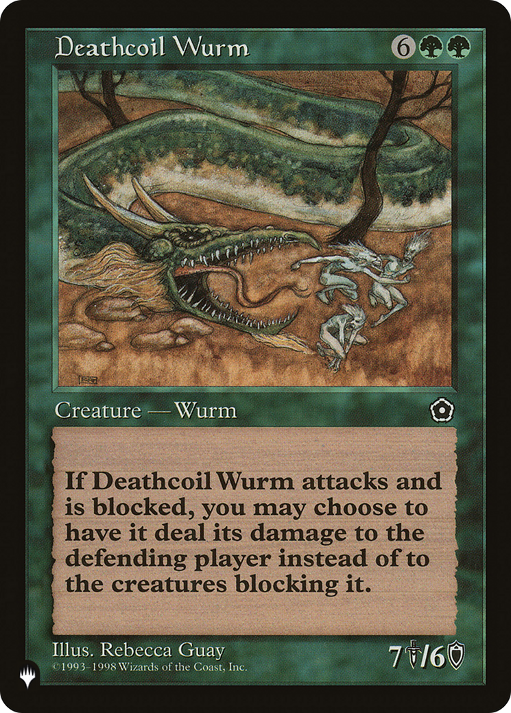 Deathcoil Wurm (LIST-P02-125) [The List]