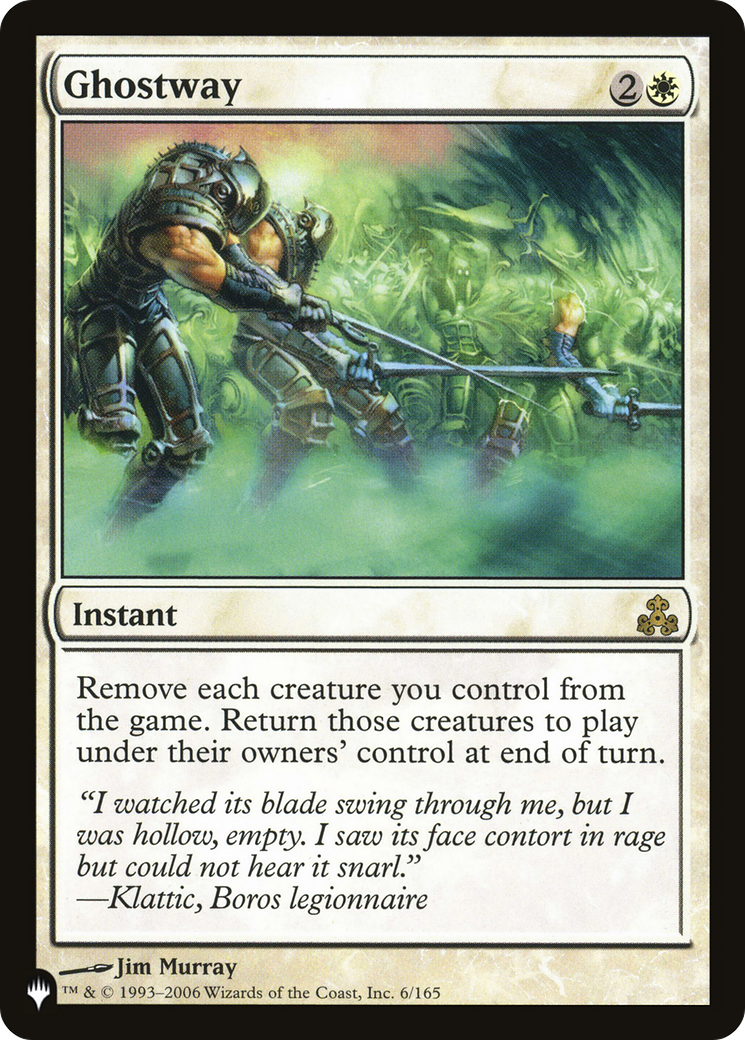 Ghostway (LIST-GPT-6) [The List]