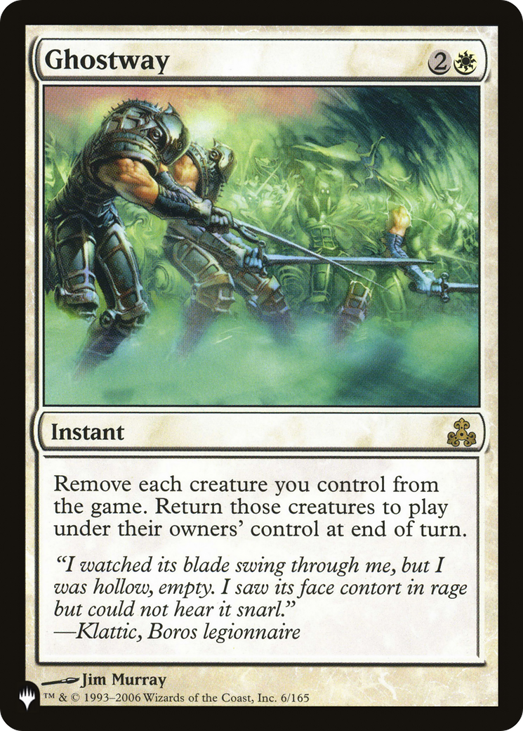 Ghostway (LIST-GPT-6) [The List]