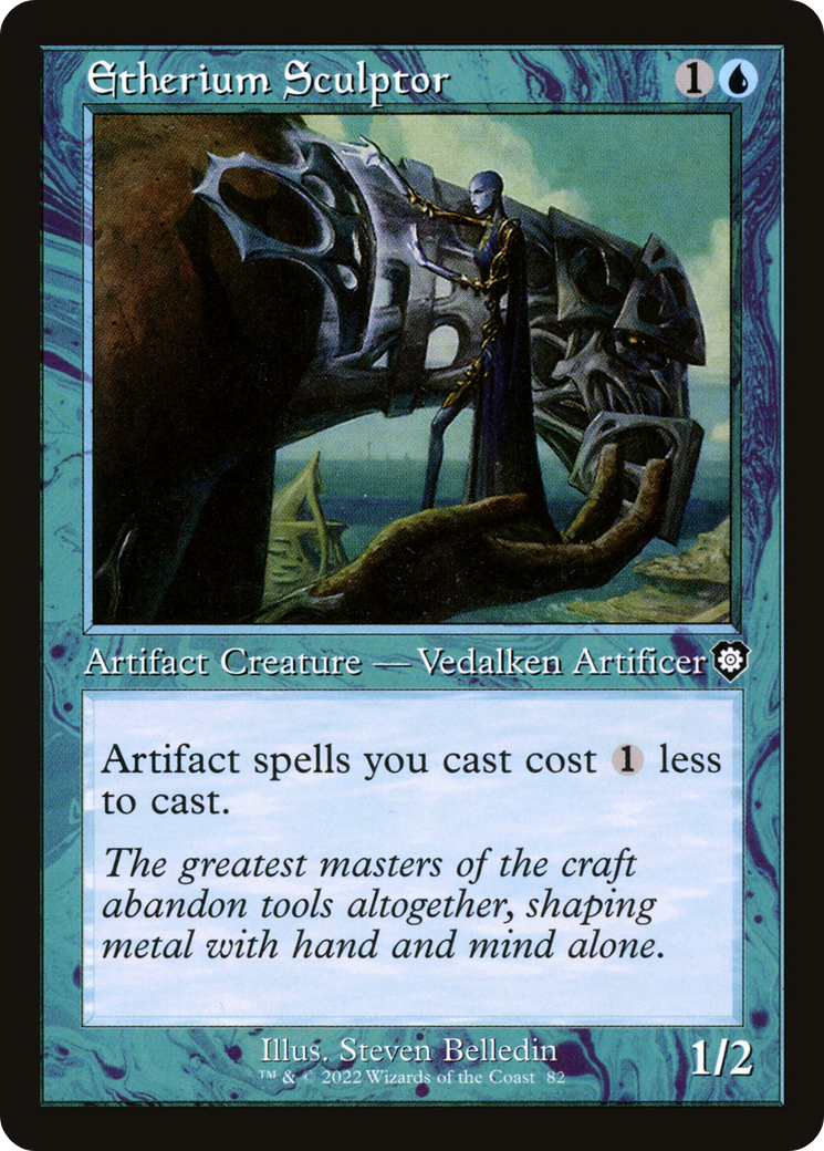 Etherium Sculptor (Retro Frame) (BRC-082) [The Brothers' War Commander]