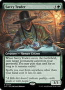 Savvy Trader (OTC-069) [Outlaws of Thunder Junction Commander]: (Extended Art) Foil