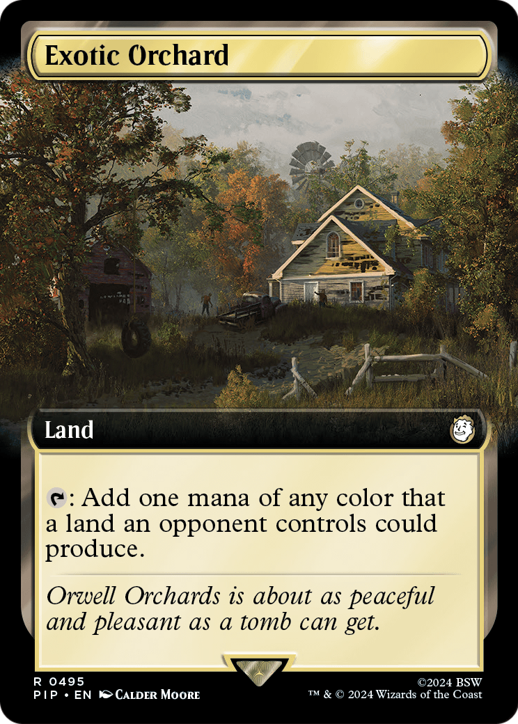 Exotic Orchard (Extended Art) (PIP-495) [Fallout] Foil