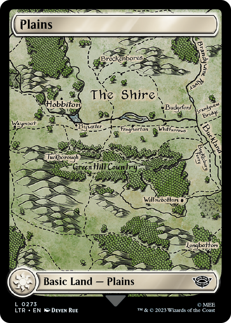 Plains (LTR-273) [The Lord of the Rings: Tales of Middle-earth] Foil