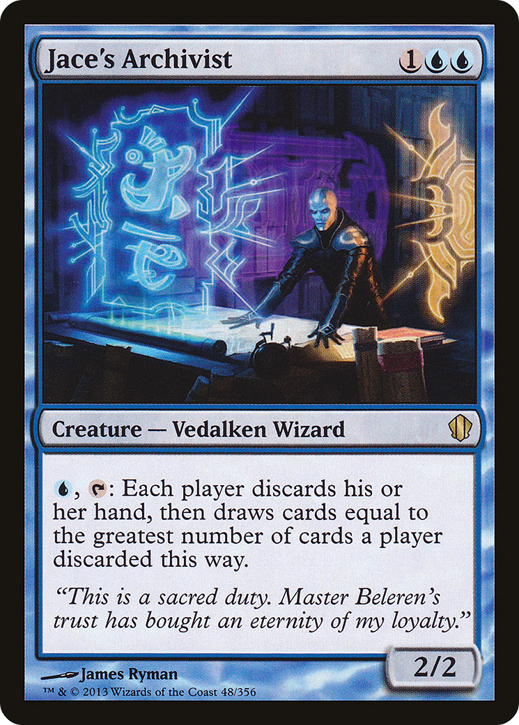 Jace's Archivist (C13-048) [Commander 2013]