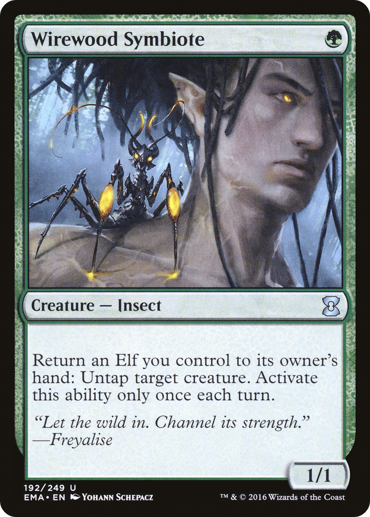 Wirewood Symbiote (EMA-192) [Eternal Masters] Foil