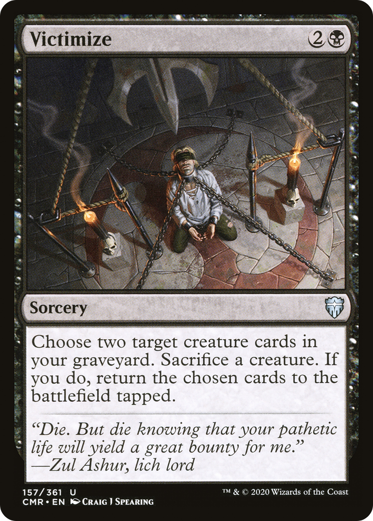 Victimize (CMR-157) [Commander Legends]