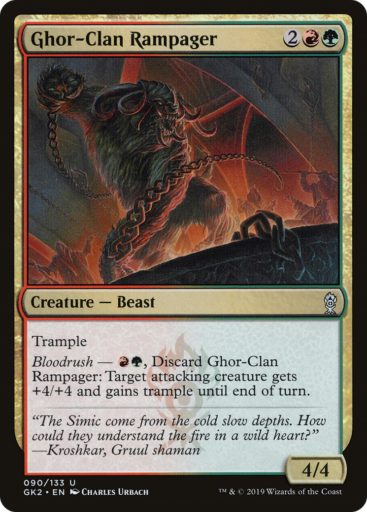 Ghor-Clan Rampager (GK2-090) [RNA Guild Kit]