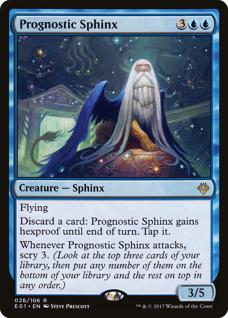 Prognostic Sphinx (AC2-026) [Archenemy: Nicol Bolas]