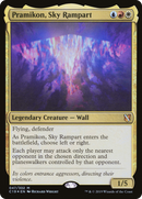 Pramikon, Sky Rampart (C19-047) [Commander 2019] Foil