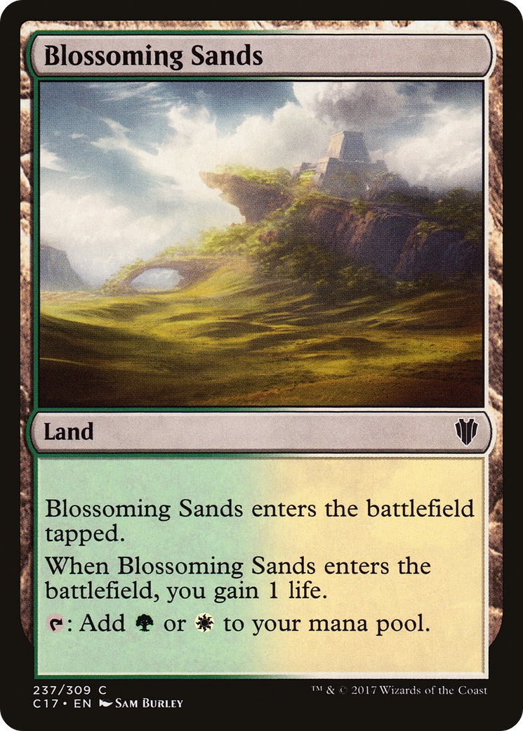 Blossoming Sands (C17-237) [Commander 2017]