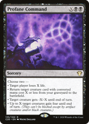 Profane Command (C20-135) [Commander 2020]