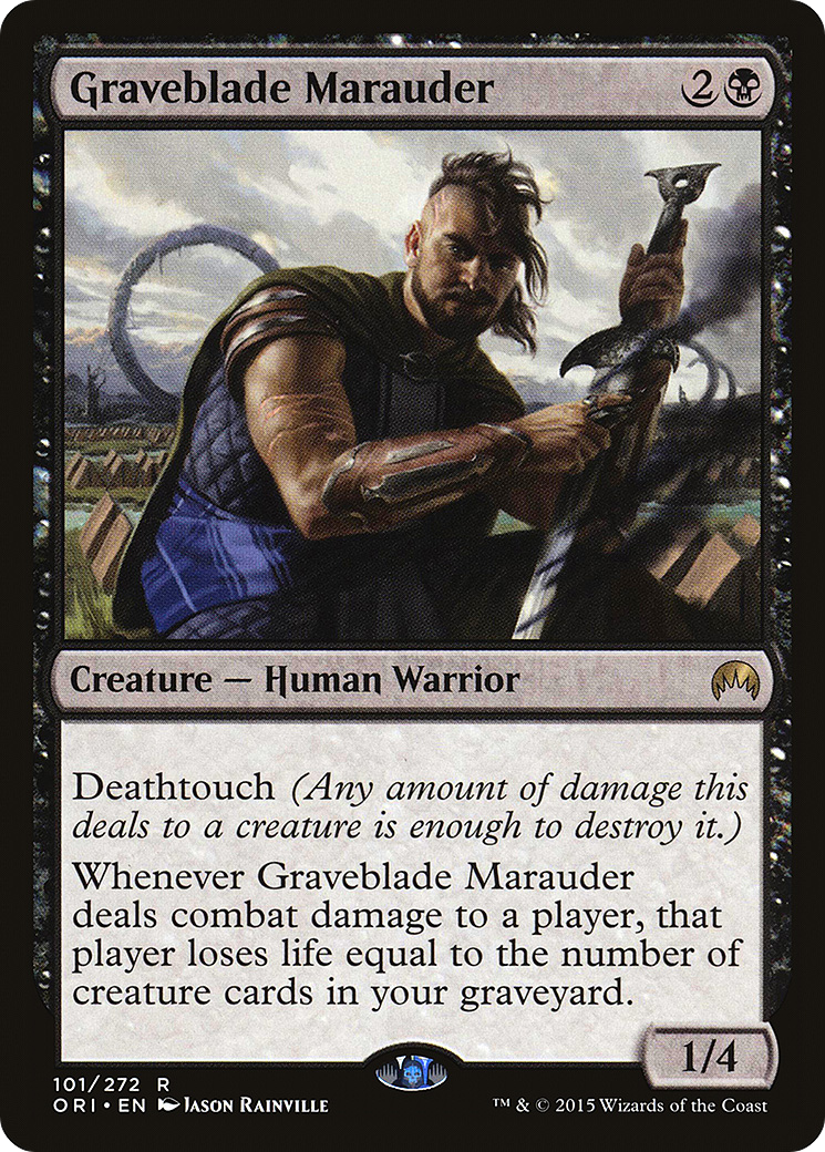 Graveblade Marauder (ORI-101) [Magic Origins]