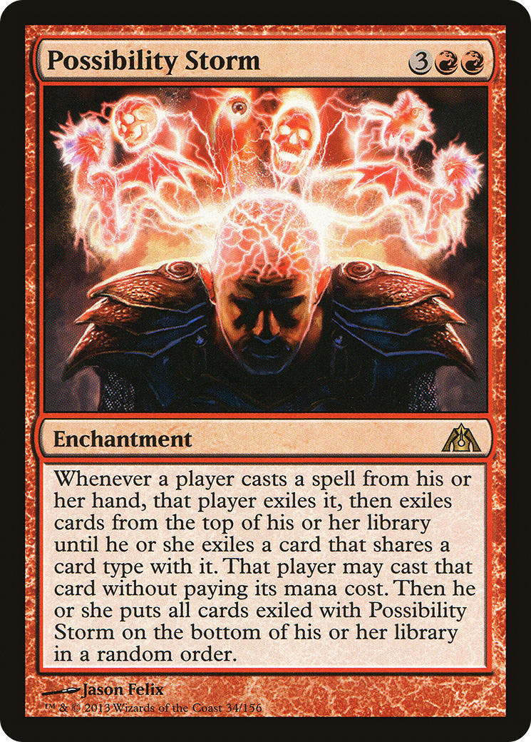 Possibility Storm (DGM-034) [Dragon's Maze] Foil