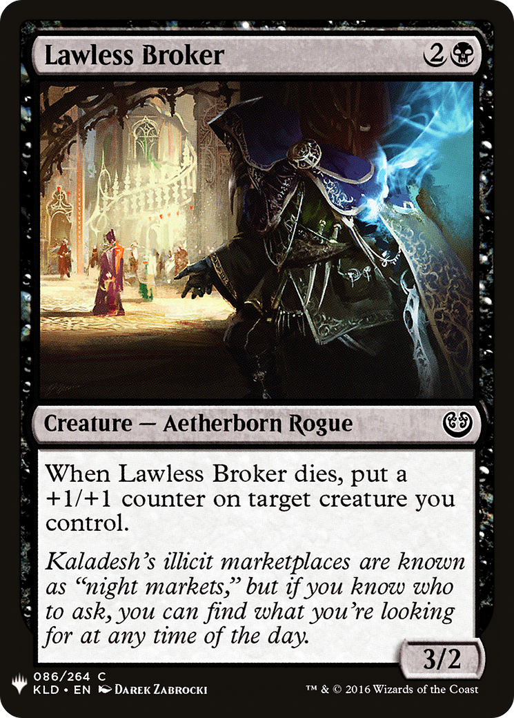 Lawless Broker (LIST-KLD-86) [The List]