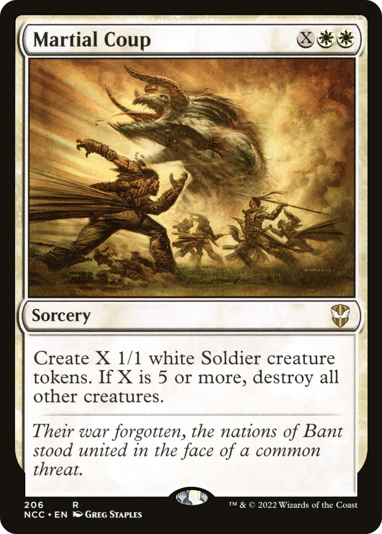 Martial Coup (NCC-206) [New Capenna Commander]