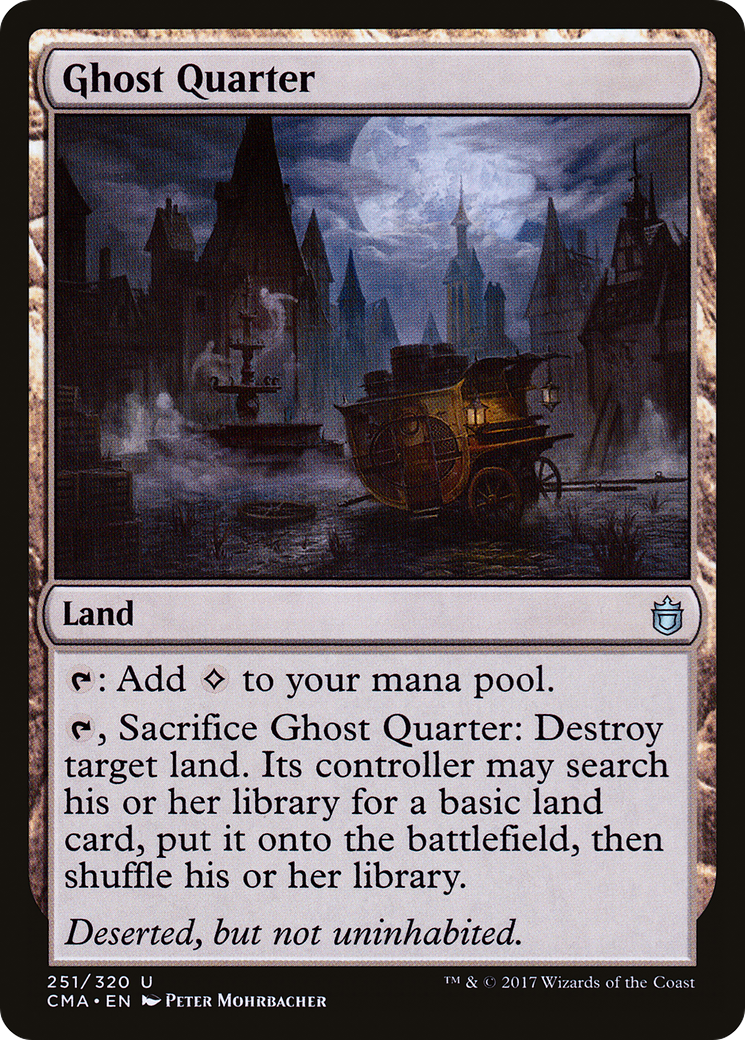 Ghost Quarter (CMA-251) [Commander Anthology]