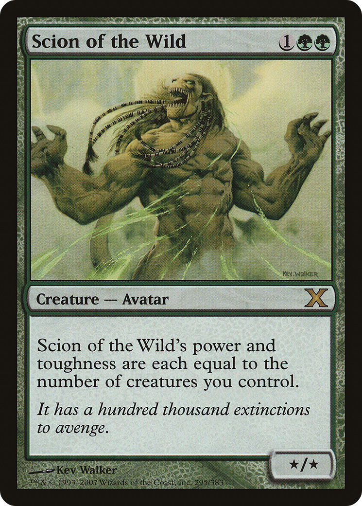 Scion of the Wild (10E-295) [Tenth Edition]