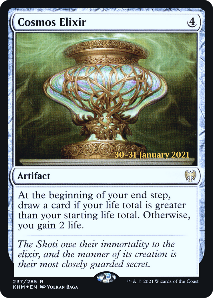 Cosmos Elixir (PRE-237S) [Kaldheim Promos] Foil