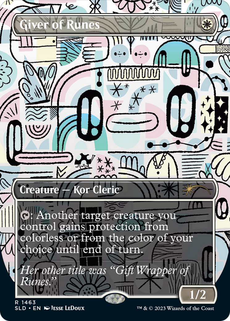 Giver of Runes (SLD-1463) [Secret Lair Drop] (Borderless)