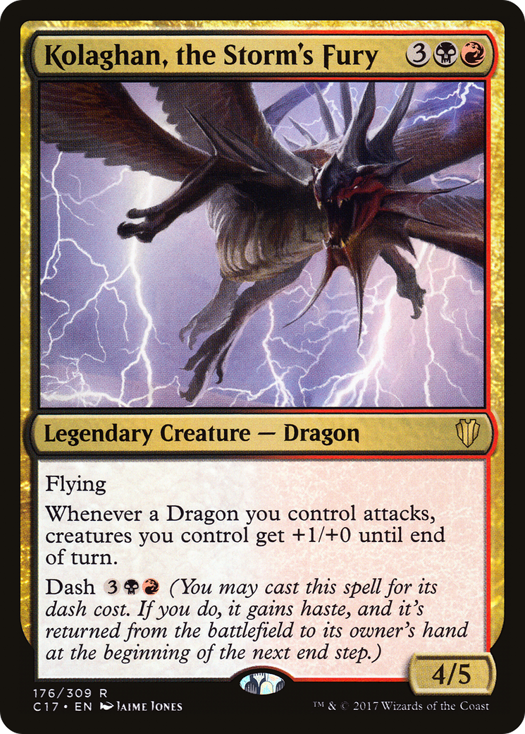 Kolaghan, the Storm's Fury (C17-176) [Commander 2017]