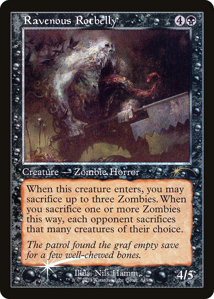 Ravenous Rotbelly (SLD-849) [Secret Lair Drop] Foil