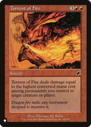 Torrent of Fire (LIST-SCG-107) [The List]