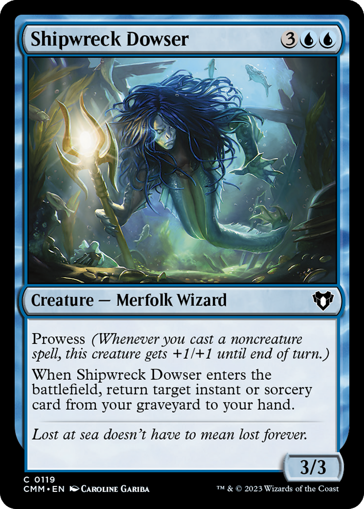 Shipwreck Dowser (CMM-119) [Commander Masters]