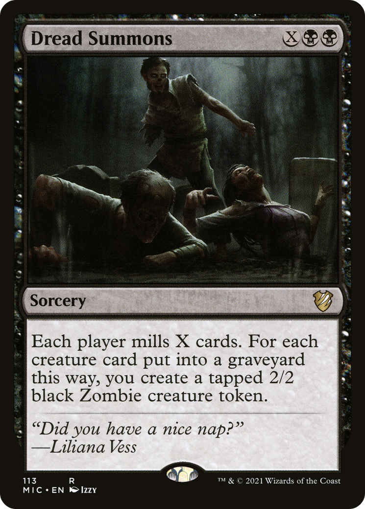 Dread Summons (MIC-113) [Midnight Hunt Commander]