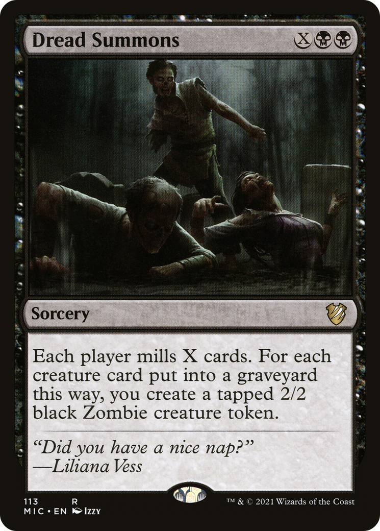 Dread Summons (MIC-113) [Midnight Hunt Commander]