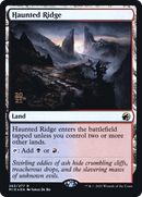 Haunted Ridge (PRE-263S) [Innistrad: Midnight Hunt Promos] Foil