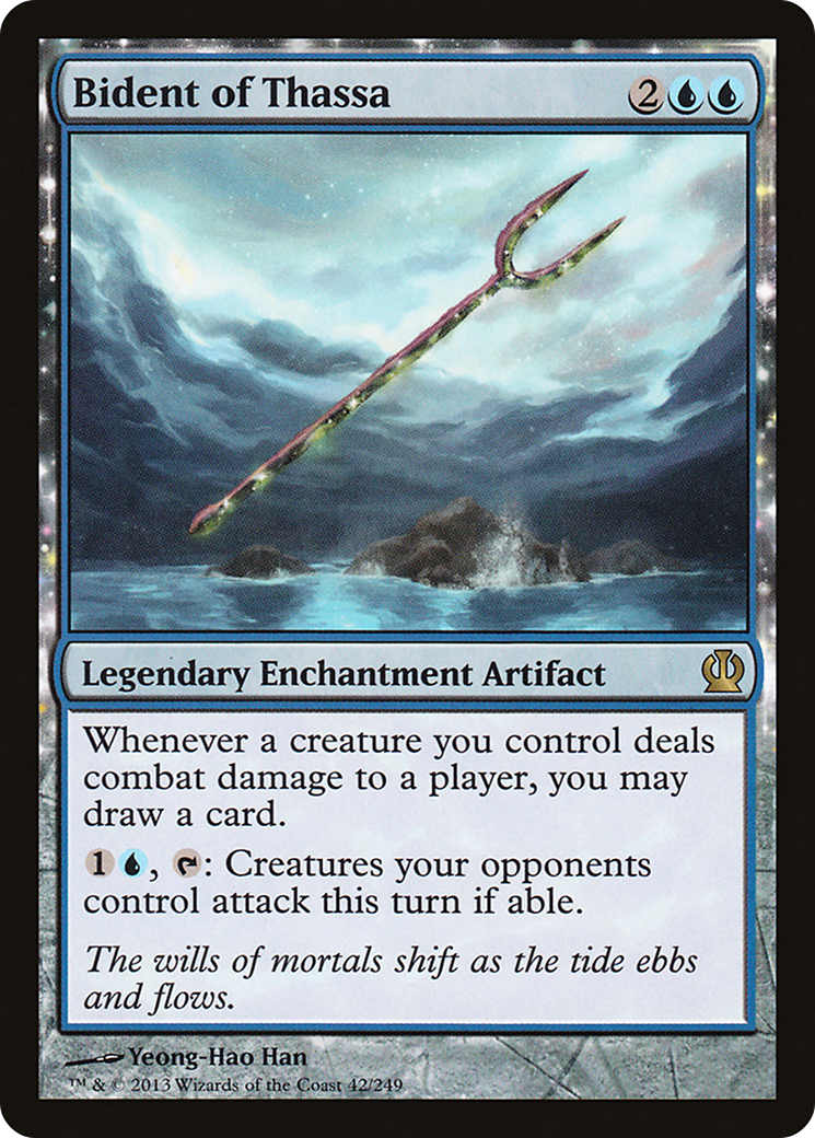 Bident of Thassa (THS-042) [Theros]