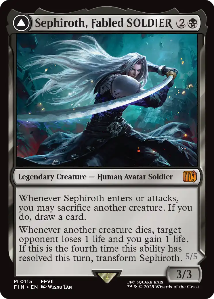 Sephiroth, Fabled SOLDIER (FIN-115) [FINAL FANTASY]