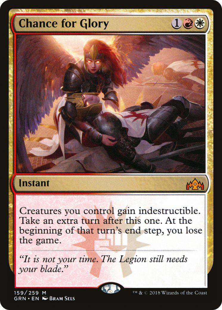 Chance for Glory (GRN-159) [Guilds of Ravnica] Foil