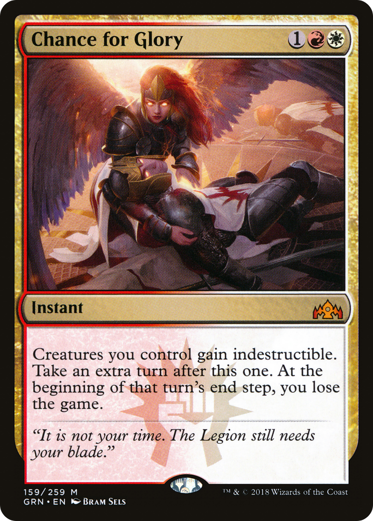Chance for Glory (GRN-159) [Guilds of Ravnica]