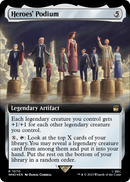 Heroes' Podium (Extended Art) (Surge Foil) (WHO-1070) [Doctor Who] Foil