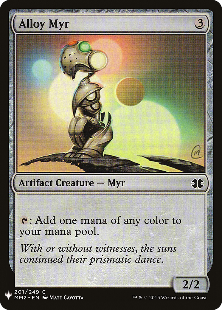 Alloy Myr (LIST-MM2-201) [The List]