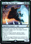 Kogla, the Titan Ape (PRE-162S) [Ikoria: Lair of Behemoths Promos] Foil
