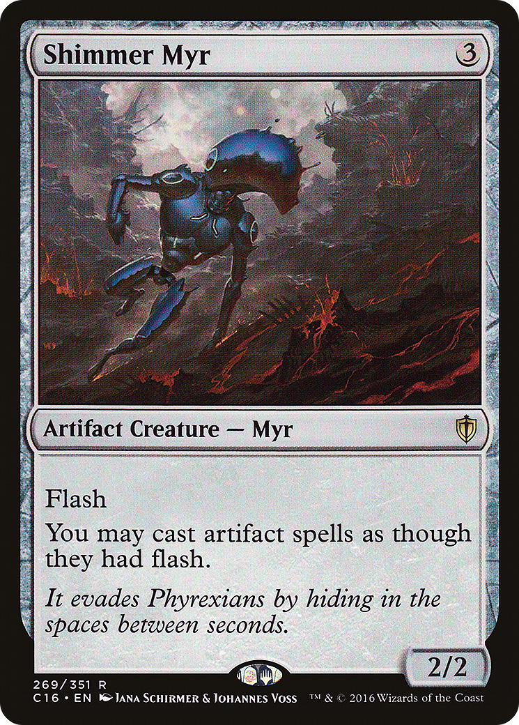 Shimmer Myr (C16-269) [Commander 2016]