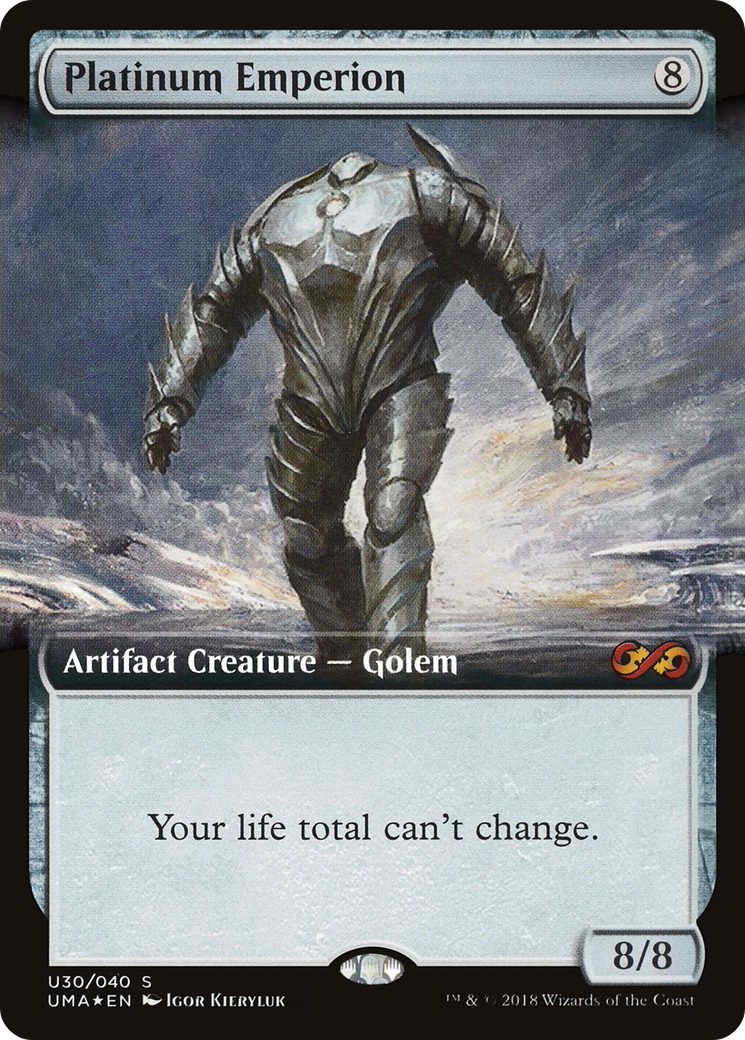 Platinum Emperion (UMA:BT-U30) (Extended Art) [Ultimate Box Topper] Foil
