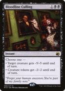 Bloodline Culling (PPMID-89P) [Promo Pack: Innistrad: Midnight Hunt Promos]