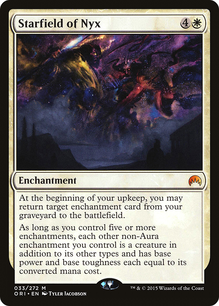 Starfield of Nyx (ORI-033) [Magic Origins]