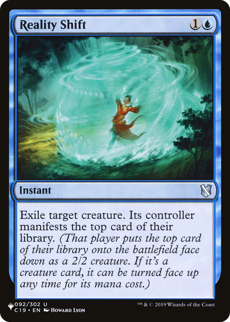 Reality Shift (LIST-C19-92) [The List]