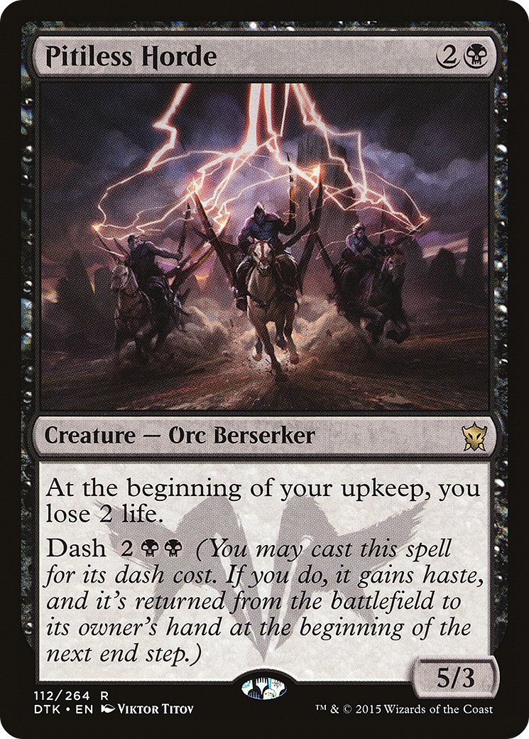 Pitiless Horde (DTK-112) [Dragons of Tarkir]