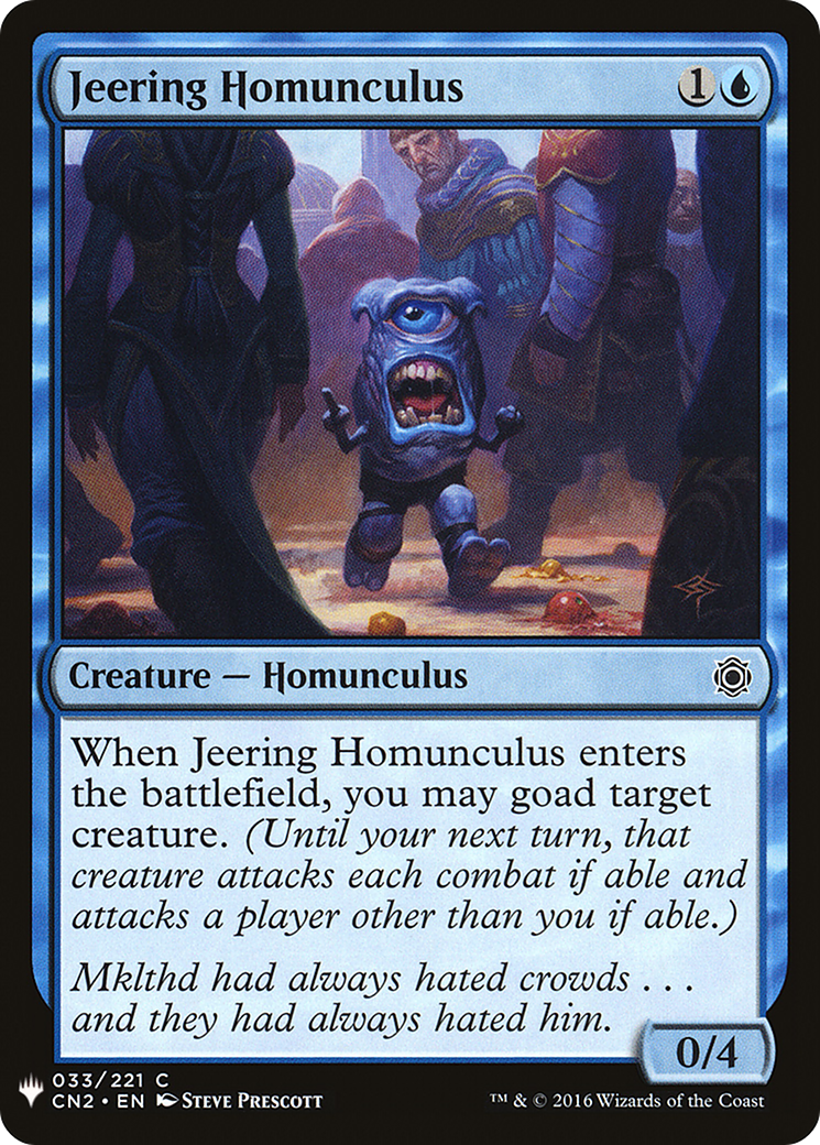 Jeering Homunculus (LIST-CN2-33) [The List]