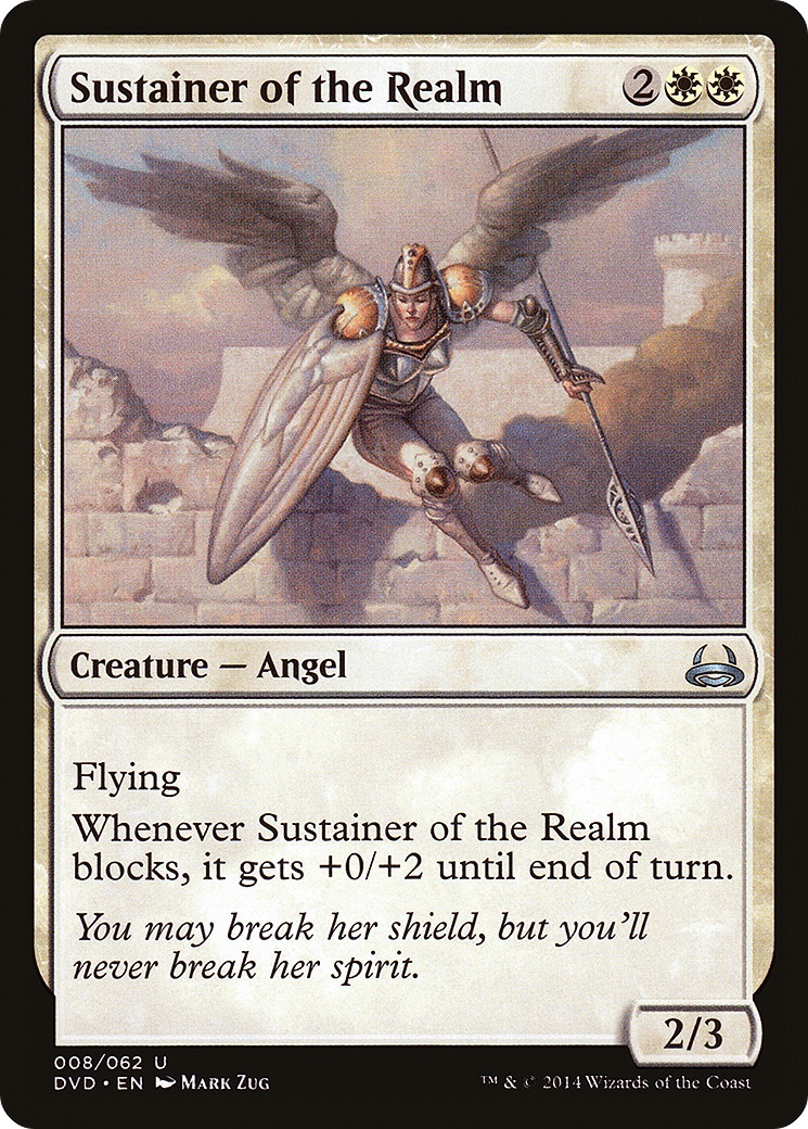 Sustainer of the Realm (DD3-008) [Duel Decks Anthology: Divine vs. Demonic]