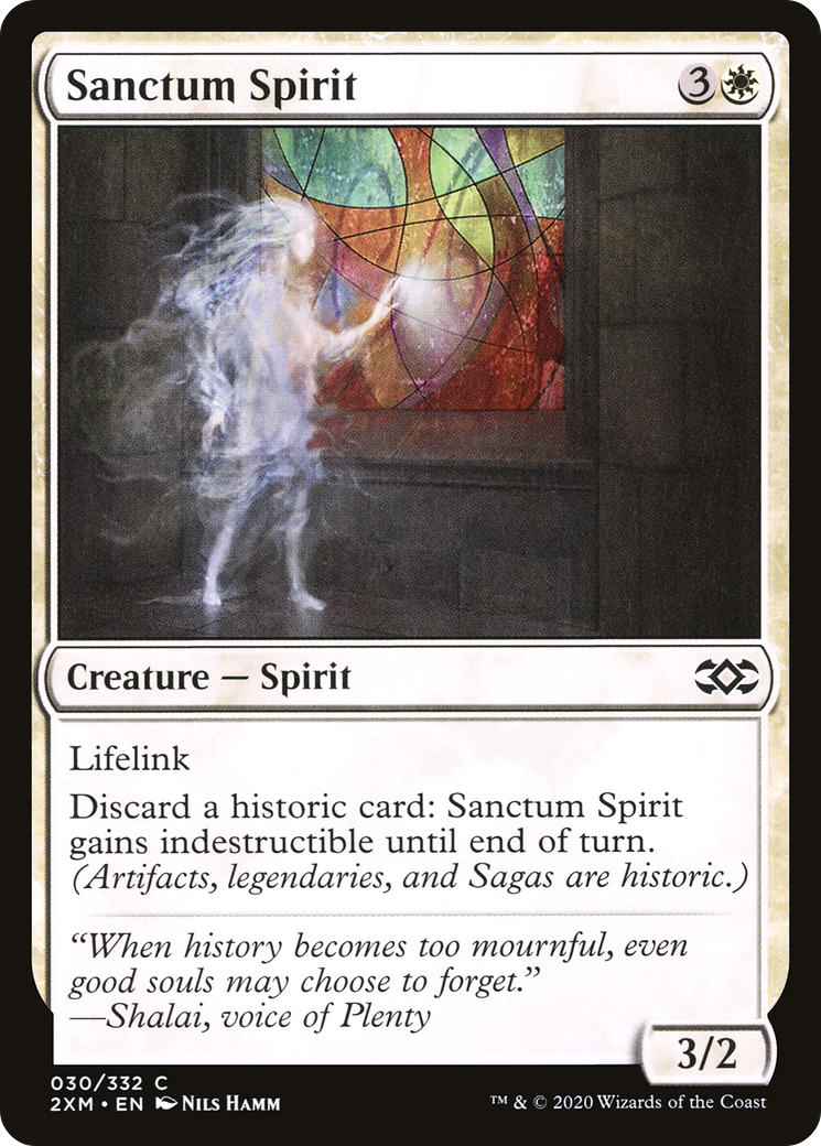 Sanctum Spirit (2XM-030) [Double Masters] Foil