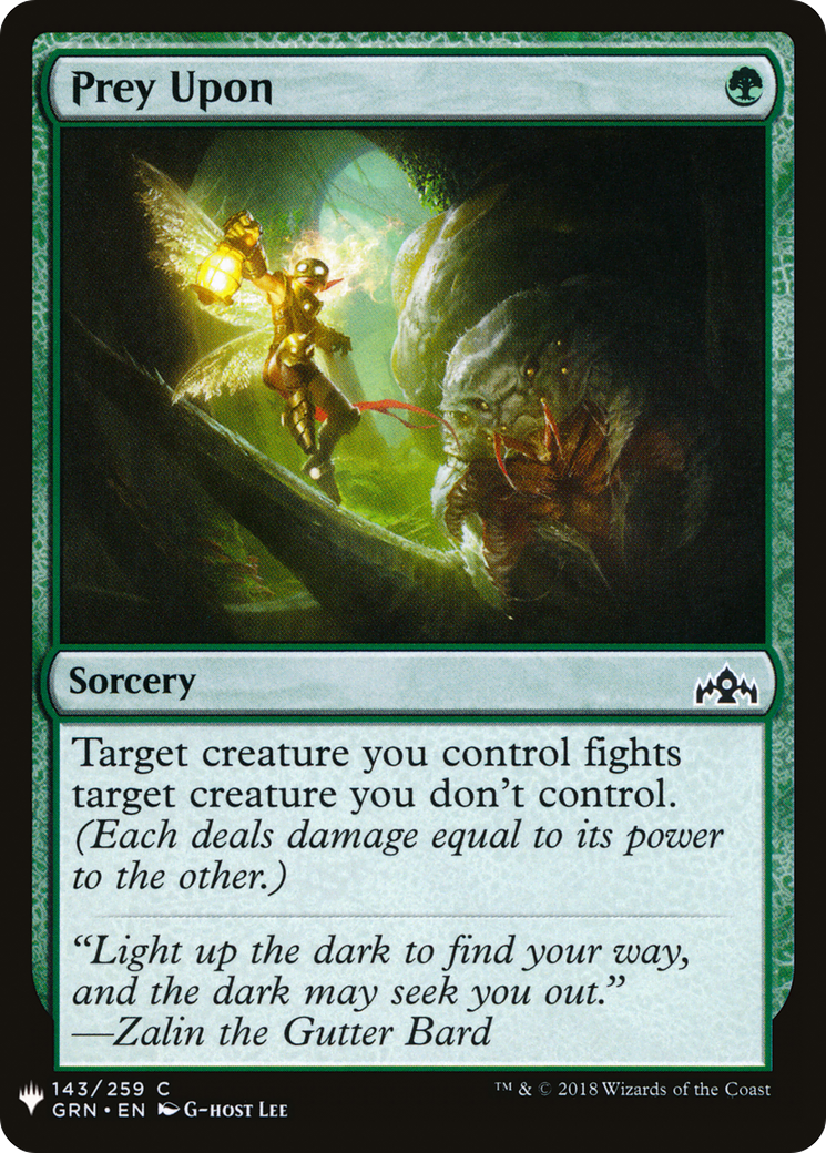 Prey Upon (LIST-GRN-143) [The List]