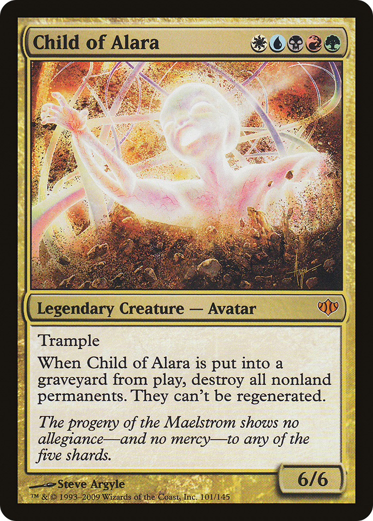 Child of Alara (CON-101) [Conflux] Foil