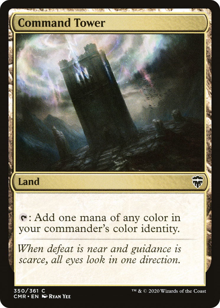Command Tower (CMR-350) [Commander Legends] Foil
